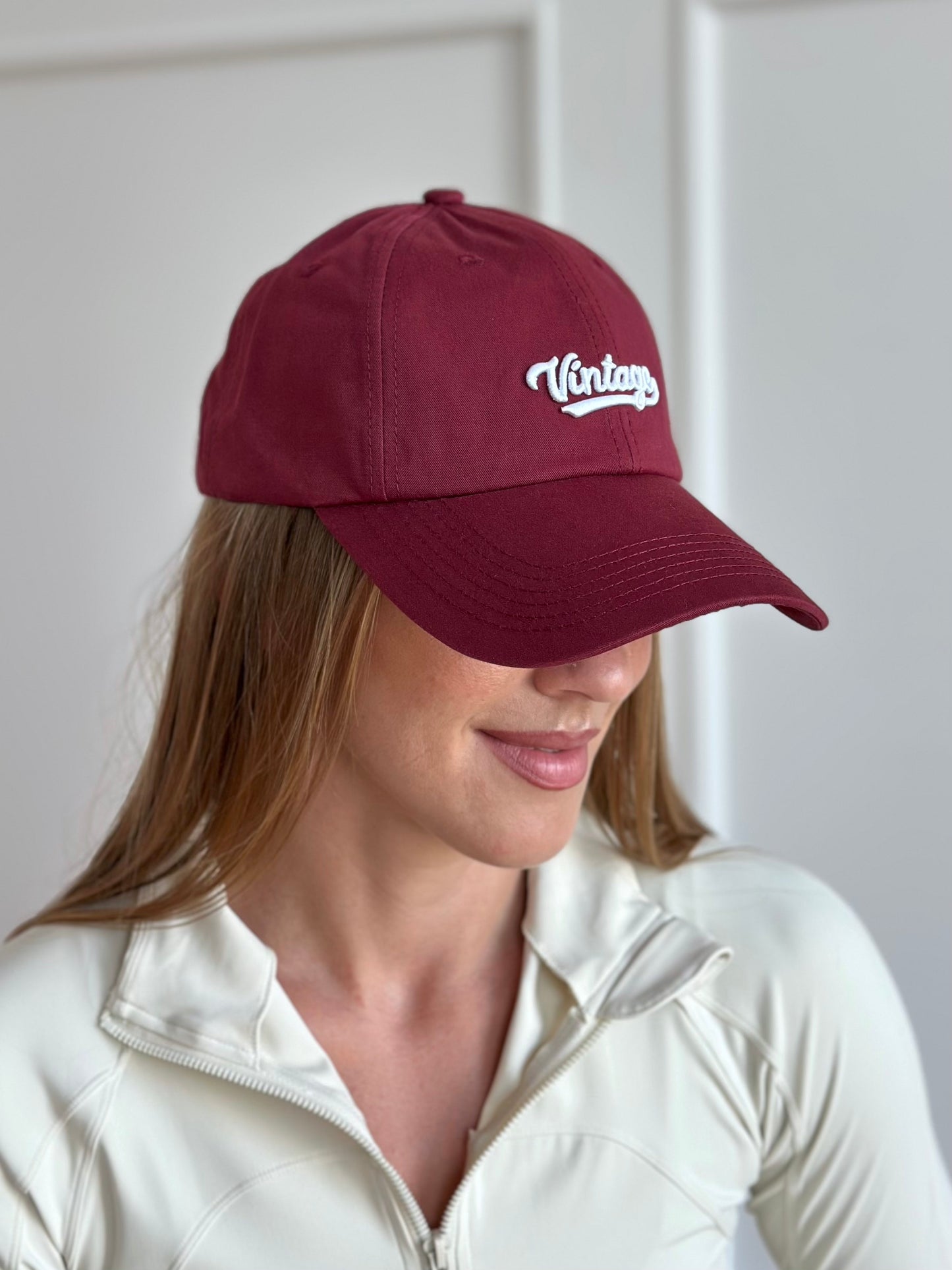 Vintage Cap Burgundy