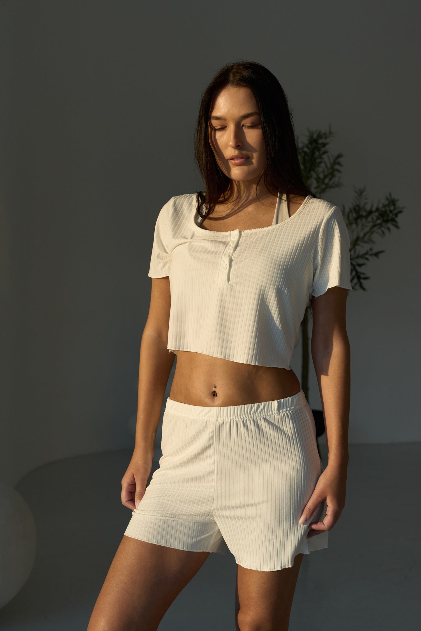 Bliss Pajama White