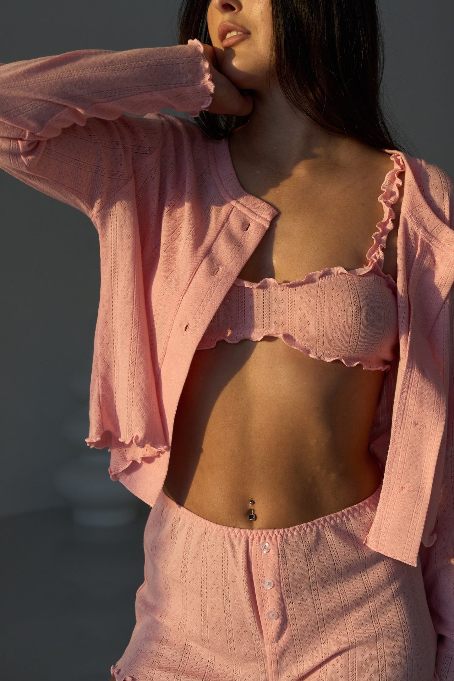 Rosy Pajama Pink (3-piece set)