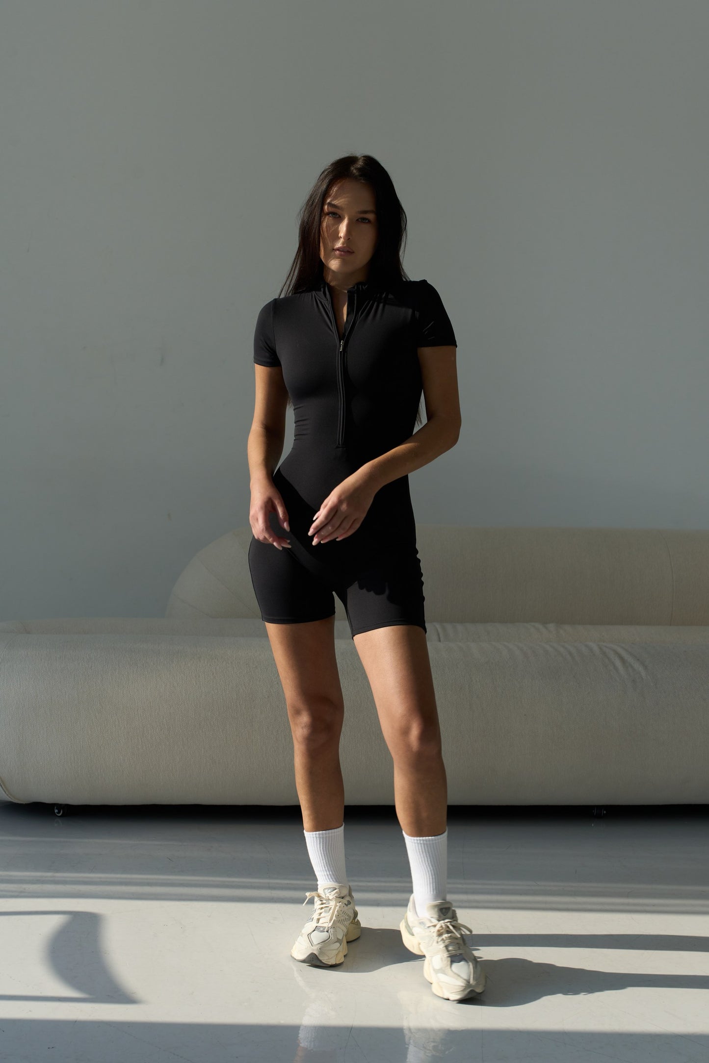 Motion Romper Black