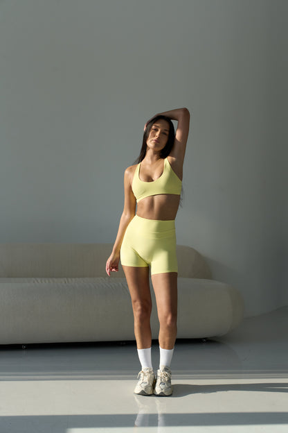Solar Sport Bra Yellow
