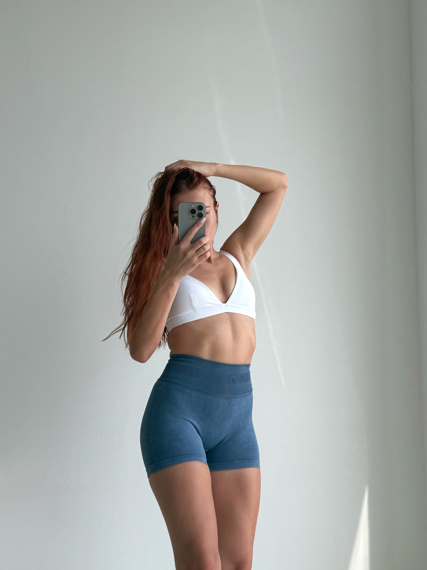 Pump Shorts Blue