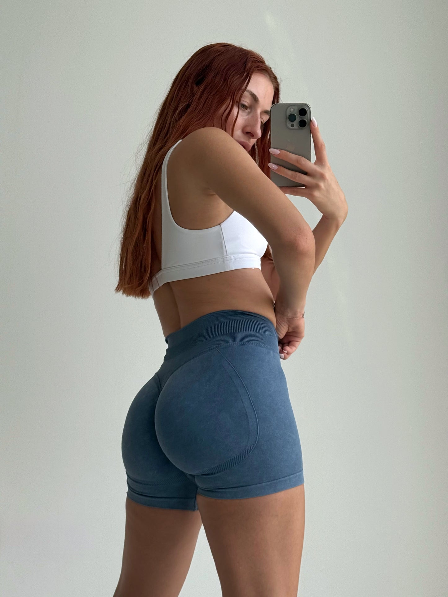 Pump Shorts Blue