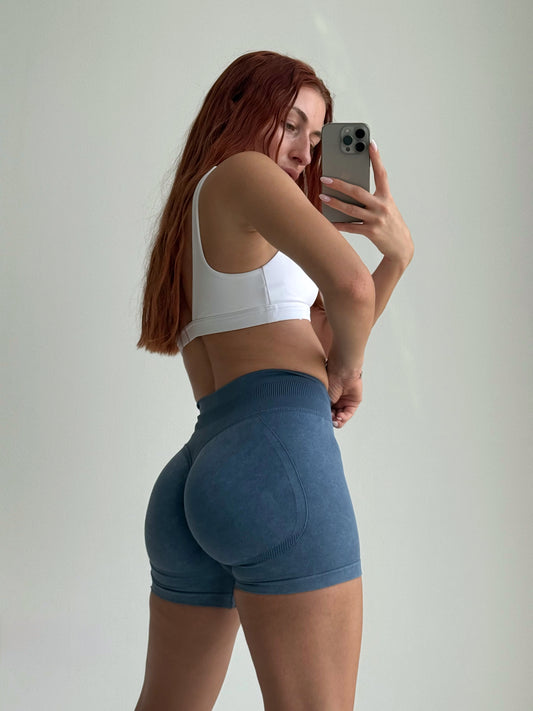 Pump Shorts Blue