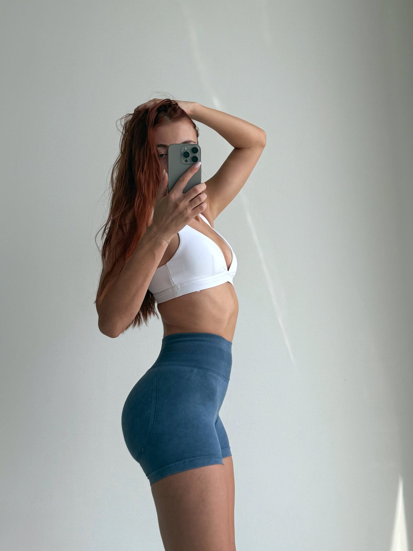Pump Shorts Blue