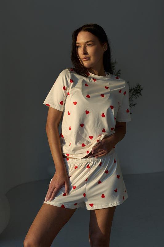 Love Pajama White