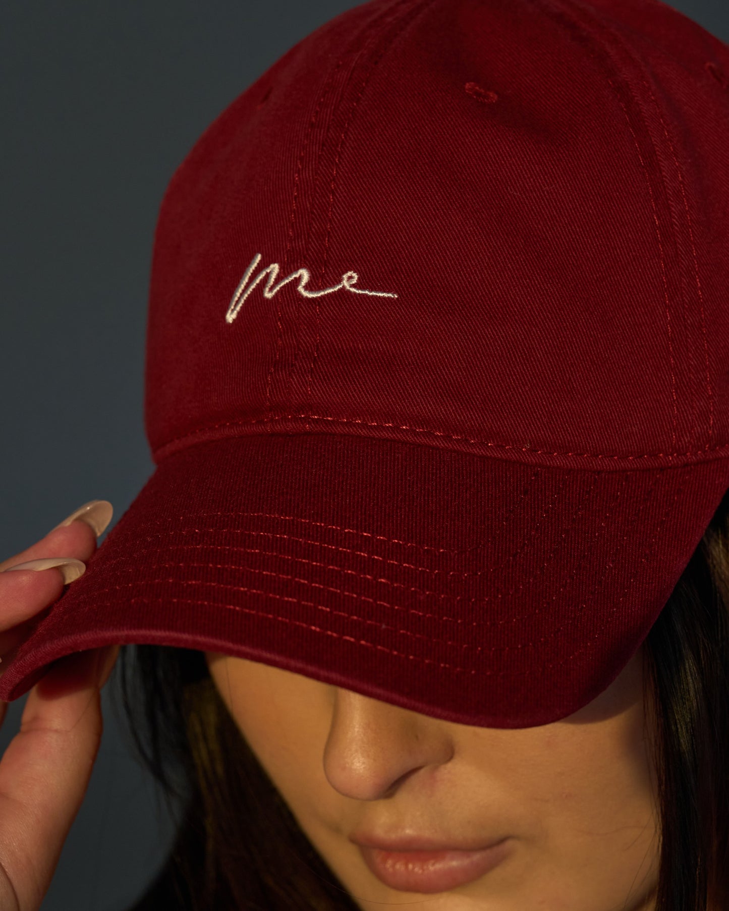 Burgundy Me Cap