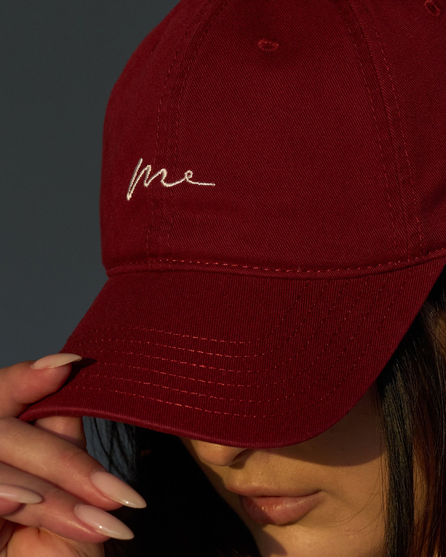 Burgundy Me Cap