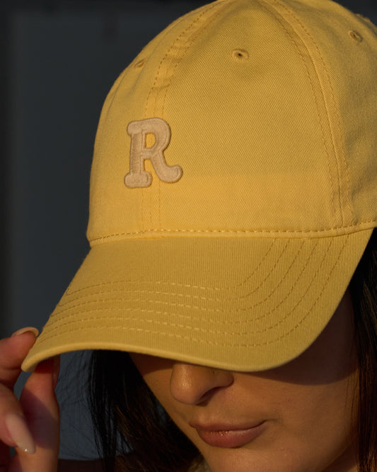 Yellow R Cap