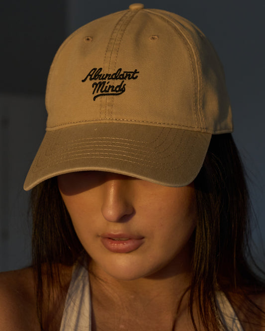 Beige Abundant Minds Cap