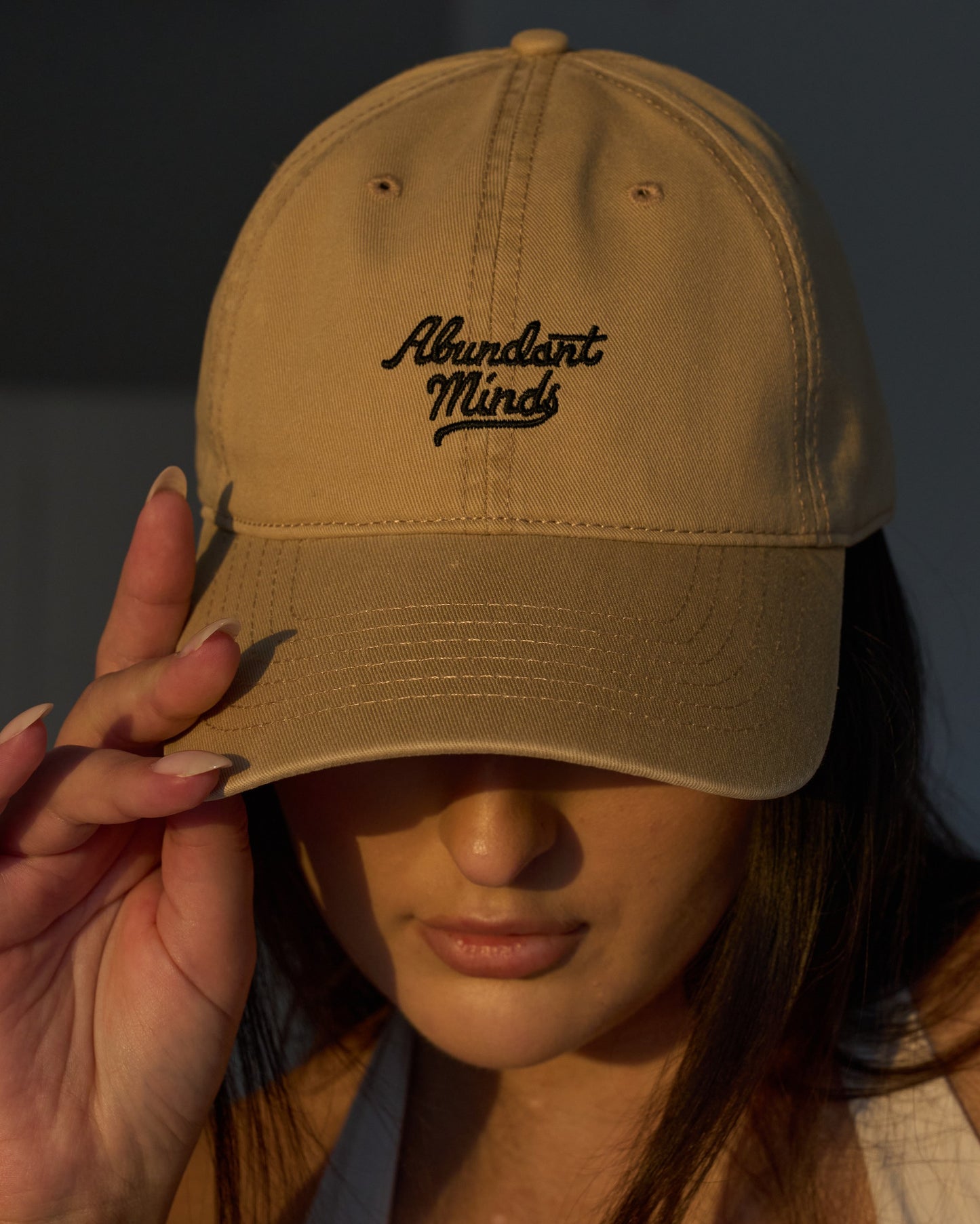 Beige Abundant Minds Cap