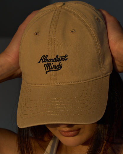 Beige Abundant Minds Cap