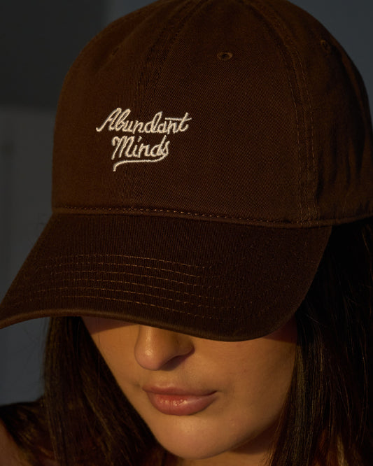 Brown Abundant Minds Cap