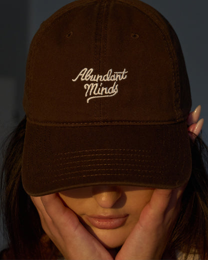 Brown Abundant Minds Cap