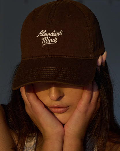 Brown Abundant Minds Cap