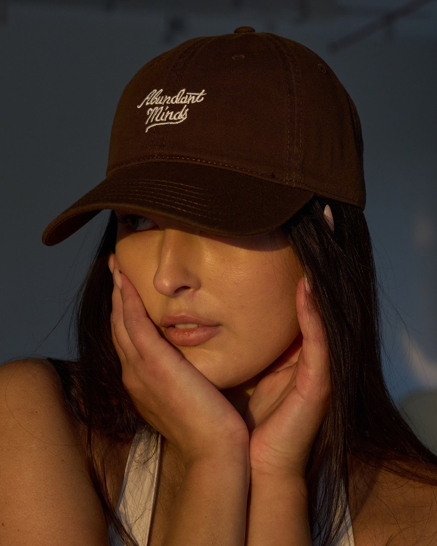 Brown Abundant Minds Cap